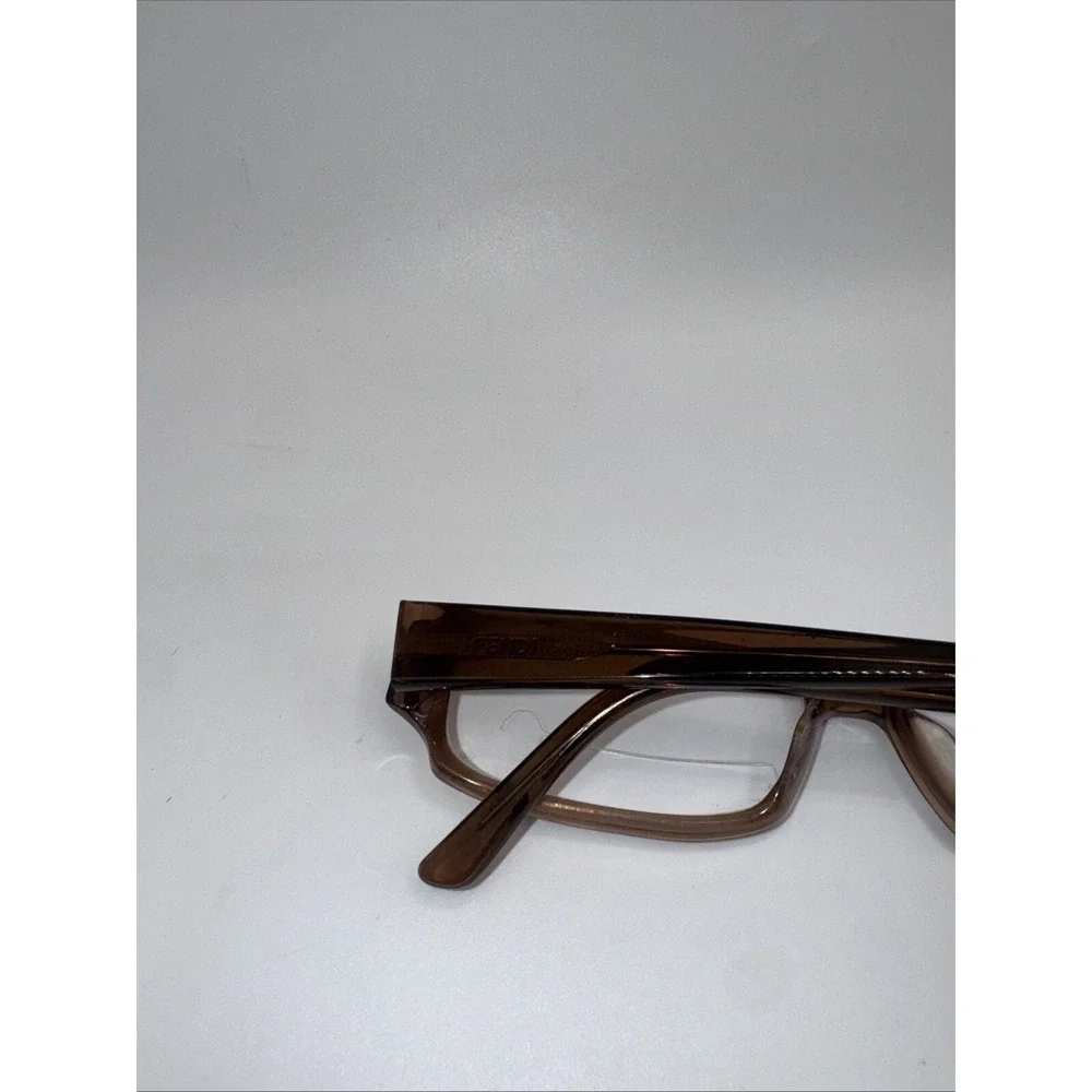 Fendi F850R 256 Translucent Brown Eyeglasses 51-14 135 5680B FRAMES ONLY
